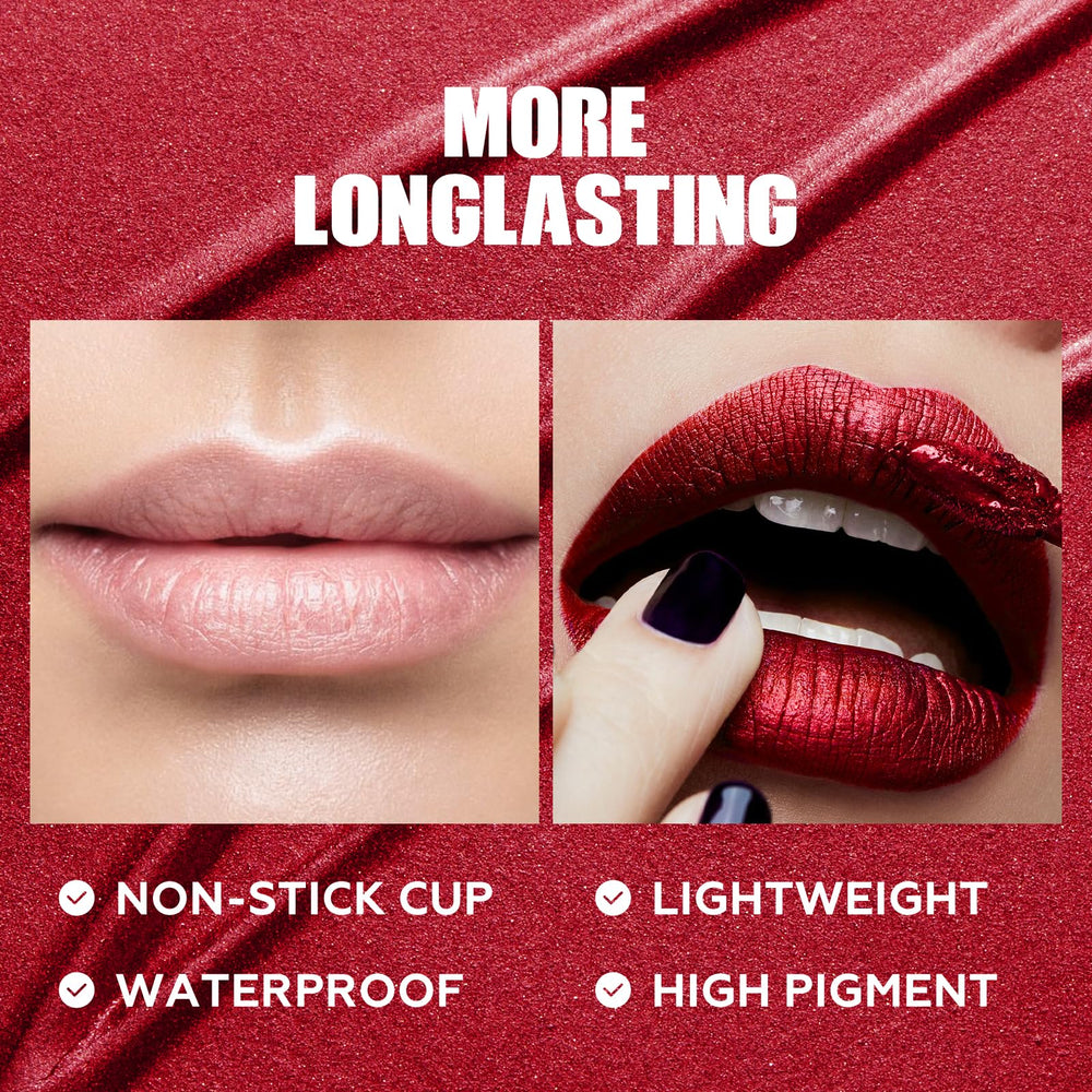 FOCALLURE Lipstick cup-film prevents transfer for clean cups during daily wear