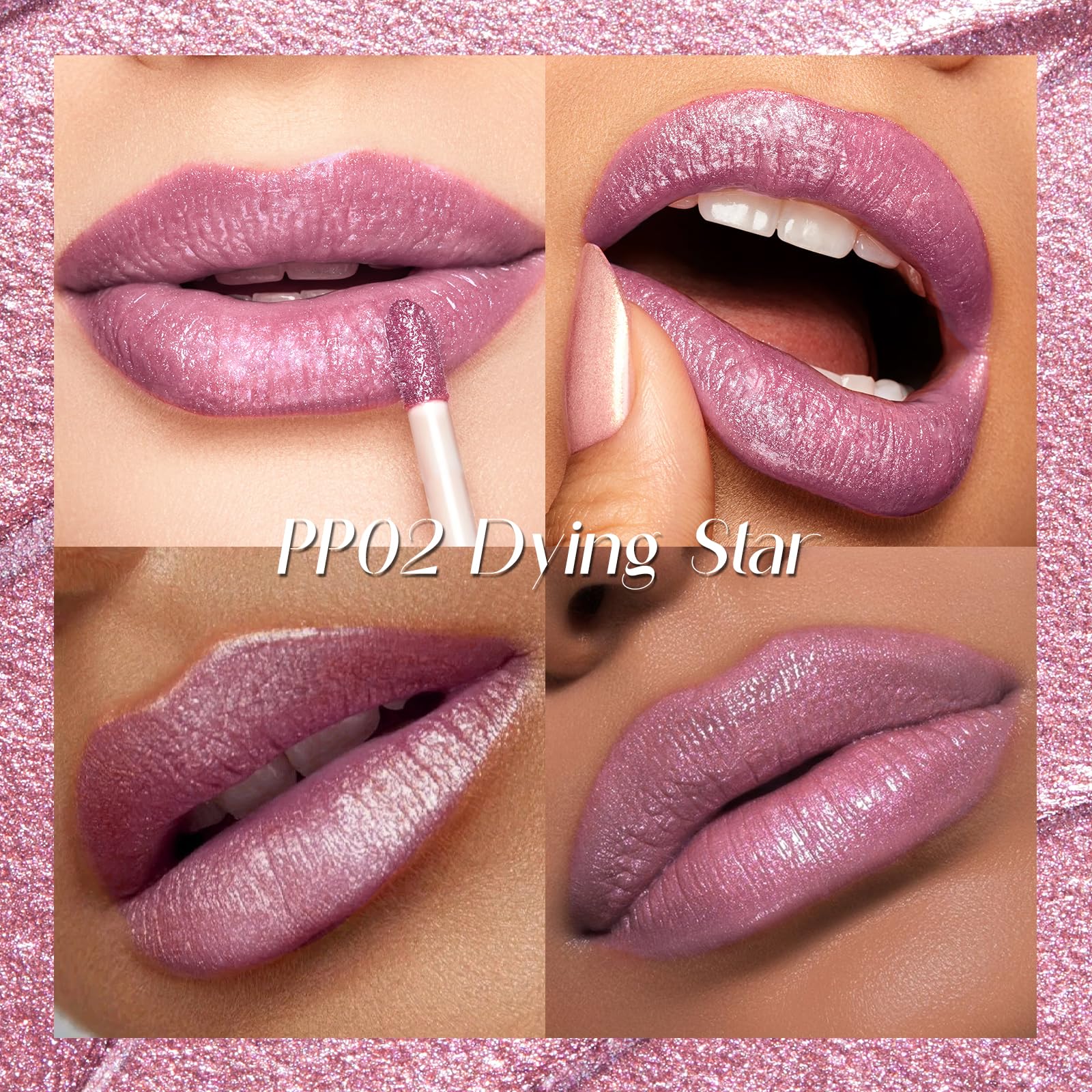 FOCALLURE lip gloss wand preview for long-wear transfer-proof shine