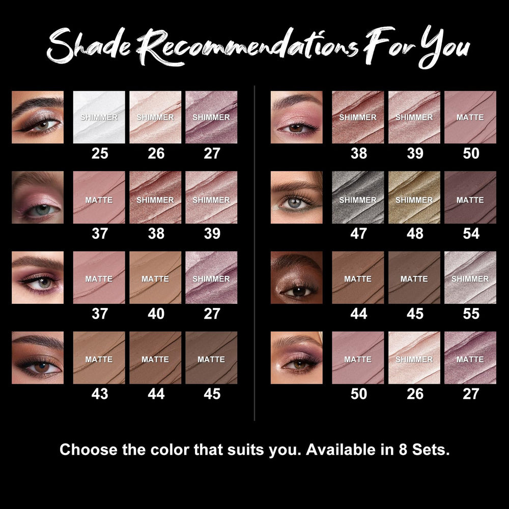FOCALLURE multidimensional eye look with versatile use and minimal tools.