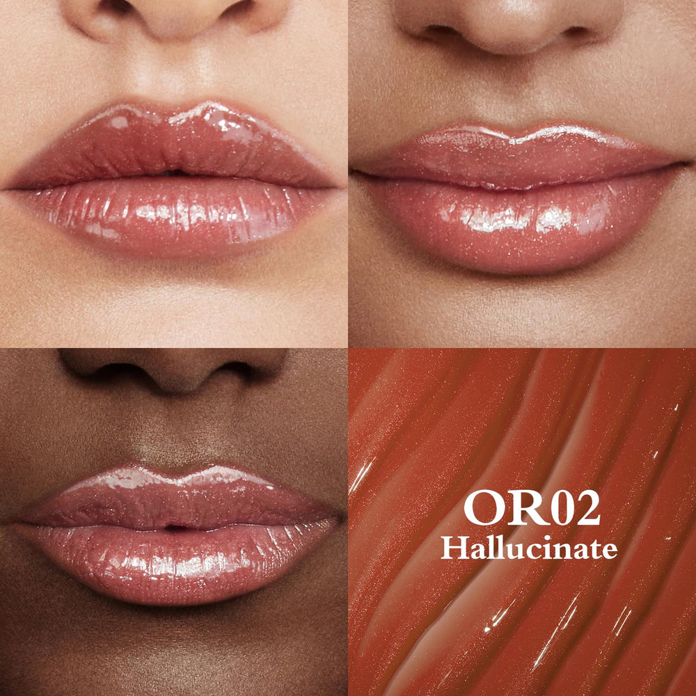 FOCALLURE Sparkling Gem Lip Plump wand shows easy, one-swipe application