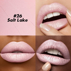 FOCALLURE Ultra Chic Lipstick swatches display bold pigment in natural light.