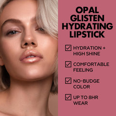 FOCALLURE sakura extracts and coconut butter nourish lips with a natural finish