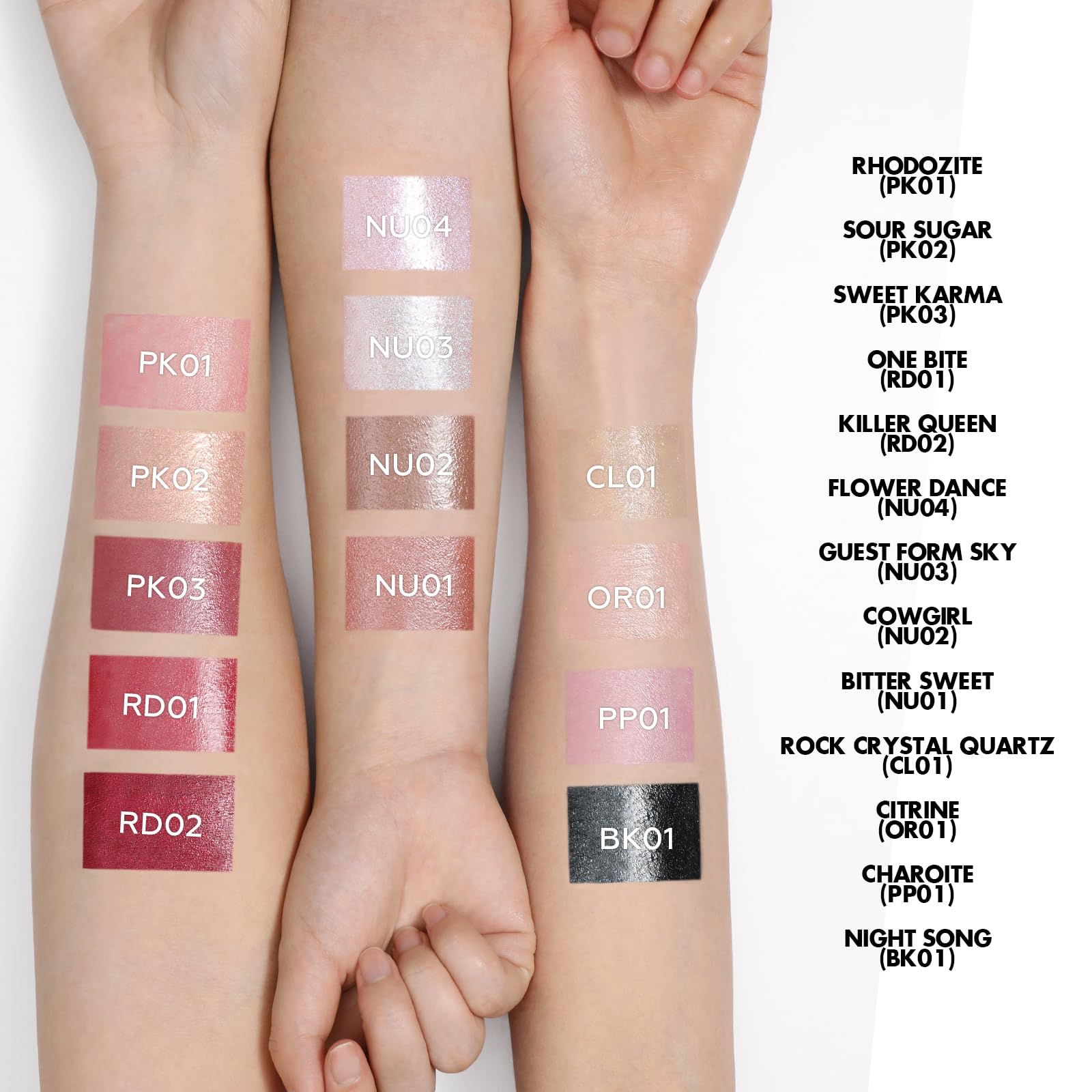FOCALLURE lipstick packaging with magnetized case enables quick touch-ups on the go