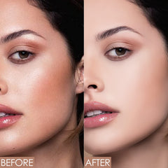 FOCALLURE Velour Powder Puff highlighting easy, even application for a seamless setting