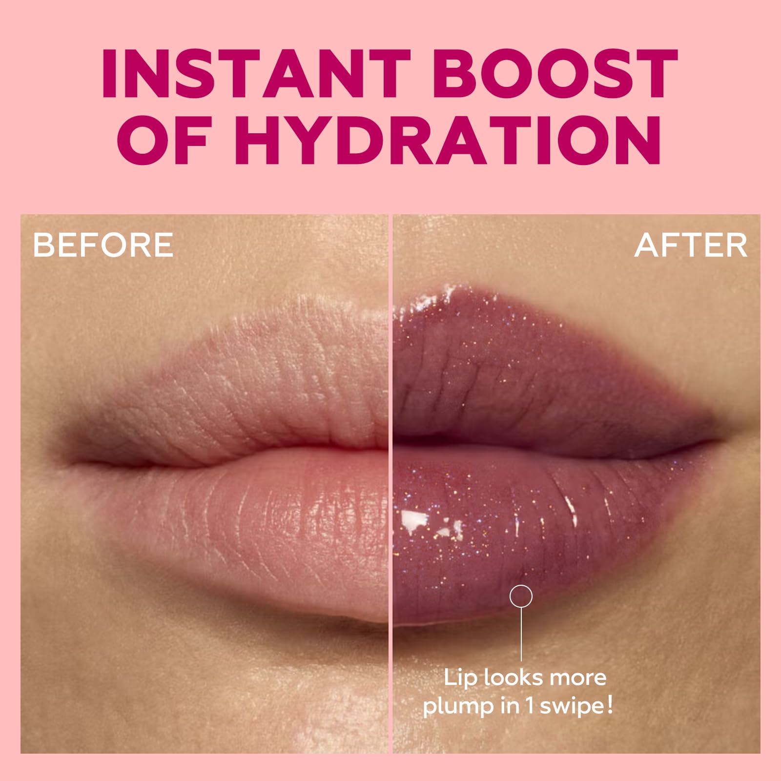 FOCALLURE Waterproof Lip Gloss offers long wear with comfortable, non-sticky shine.