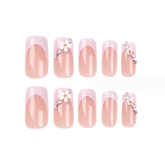 Foccna artificial nails 24pcs pack for versatile nail art.