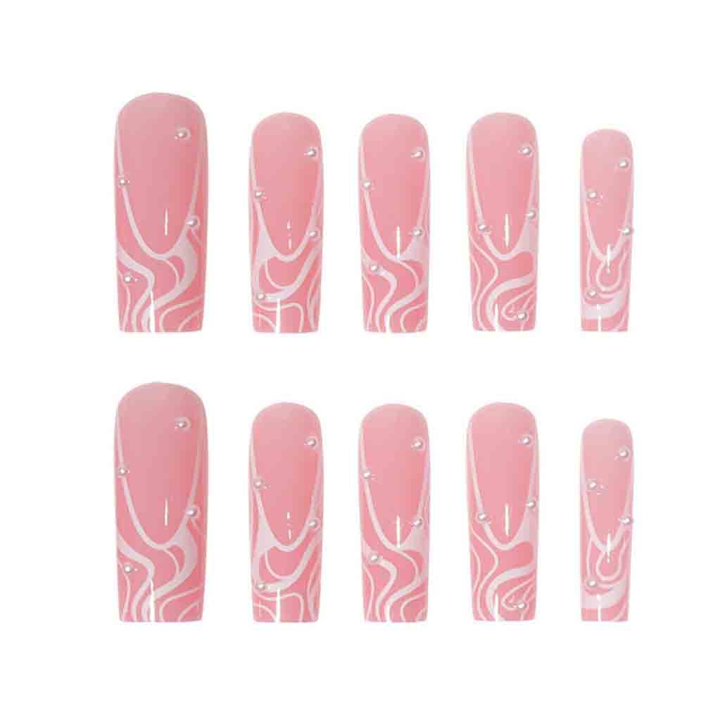 Foccna nail file with nails, easy shaping for precise at-home manicure results.