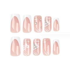 Foccna included nail file for shaping before application