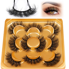 Focipeysa 18mm round lashes resembling extensions for convenience.