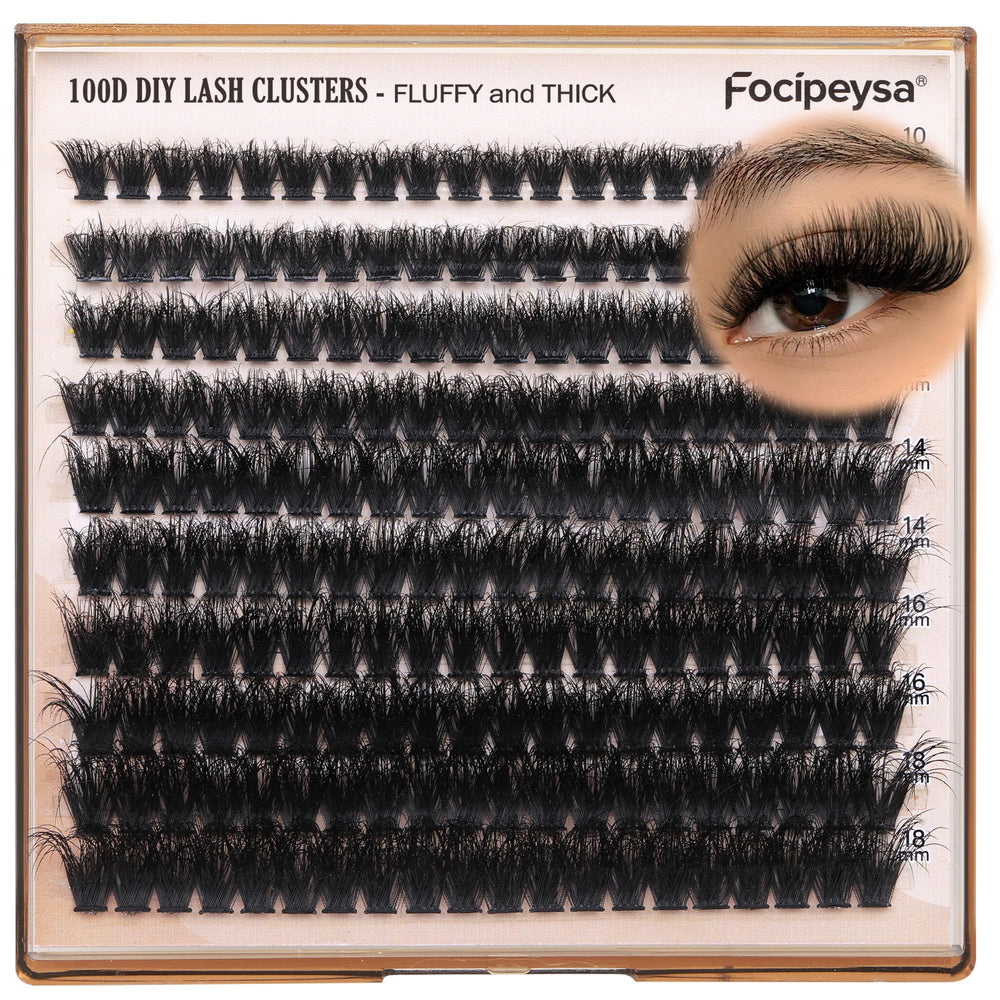 Focipeysa easy-care lashes that stay neat with proper care.