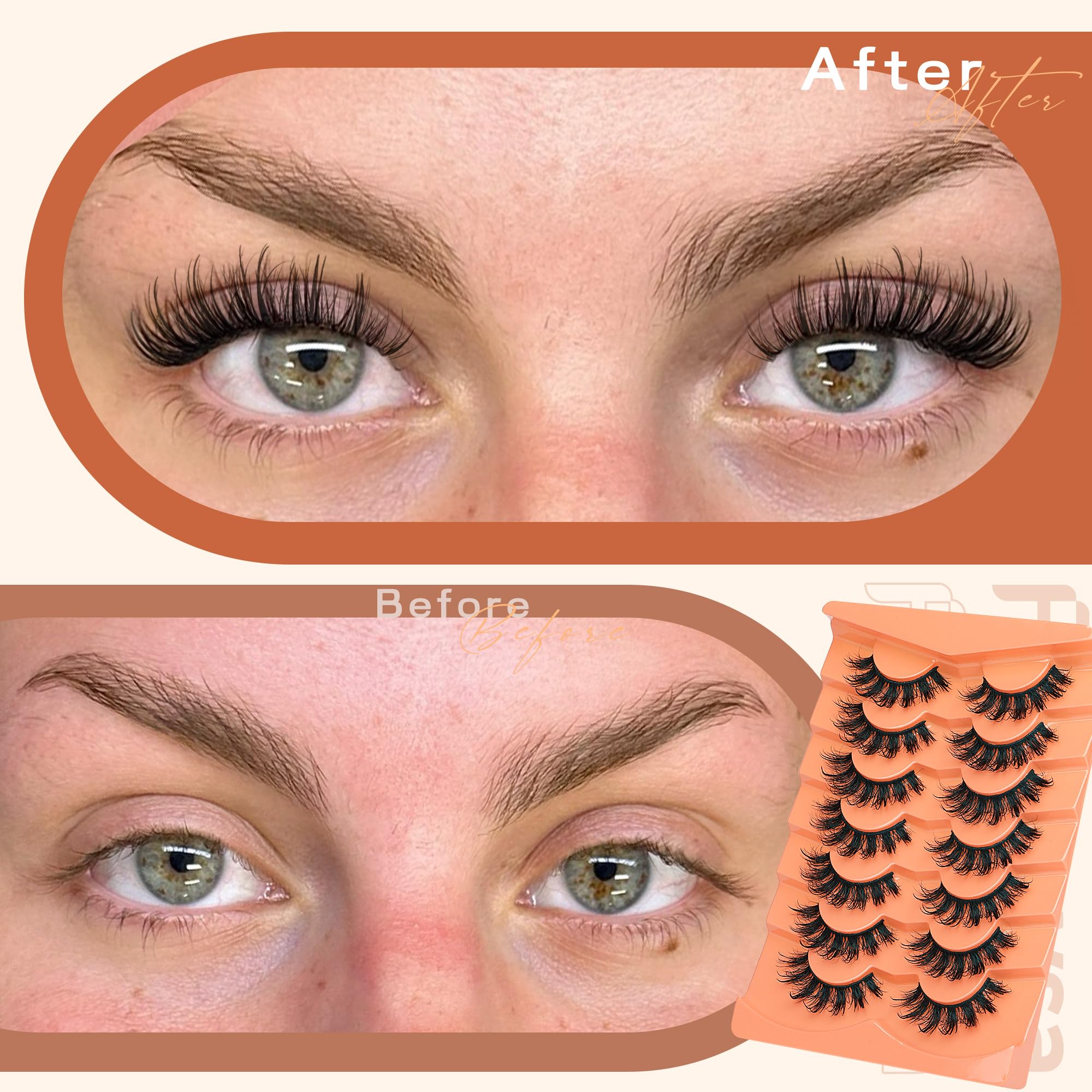 Focipeysa Crisscross design lashes deliver a soft, natural lash line.