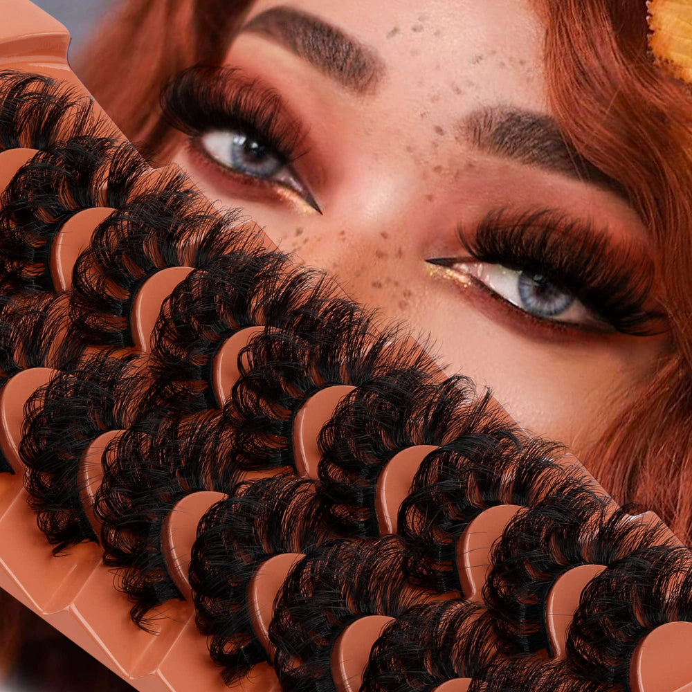 Focipeysa easy application fluffy lashes for seamless makeup