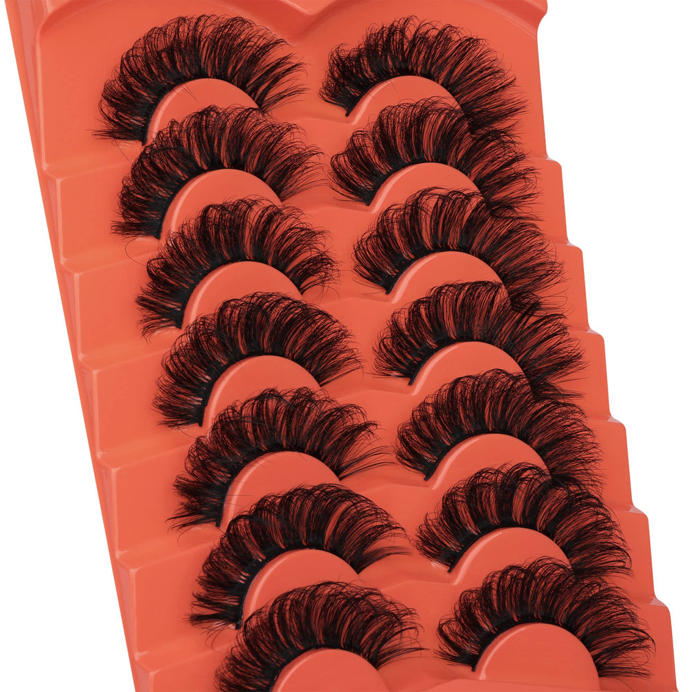 Focipeysa handcrafted strip lashes pack features 7-pair multipack.