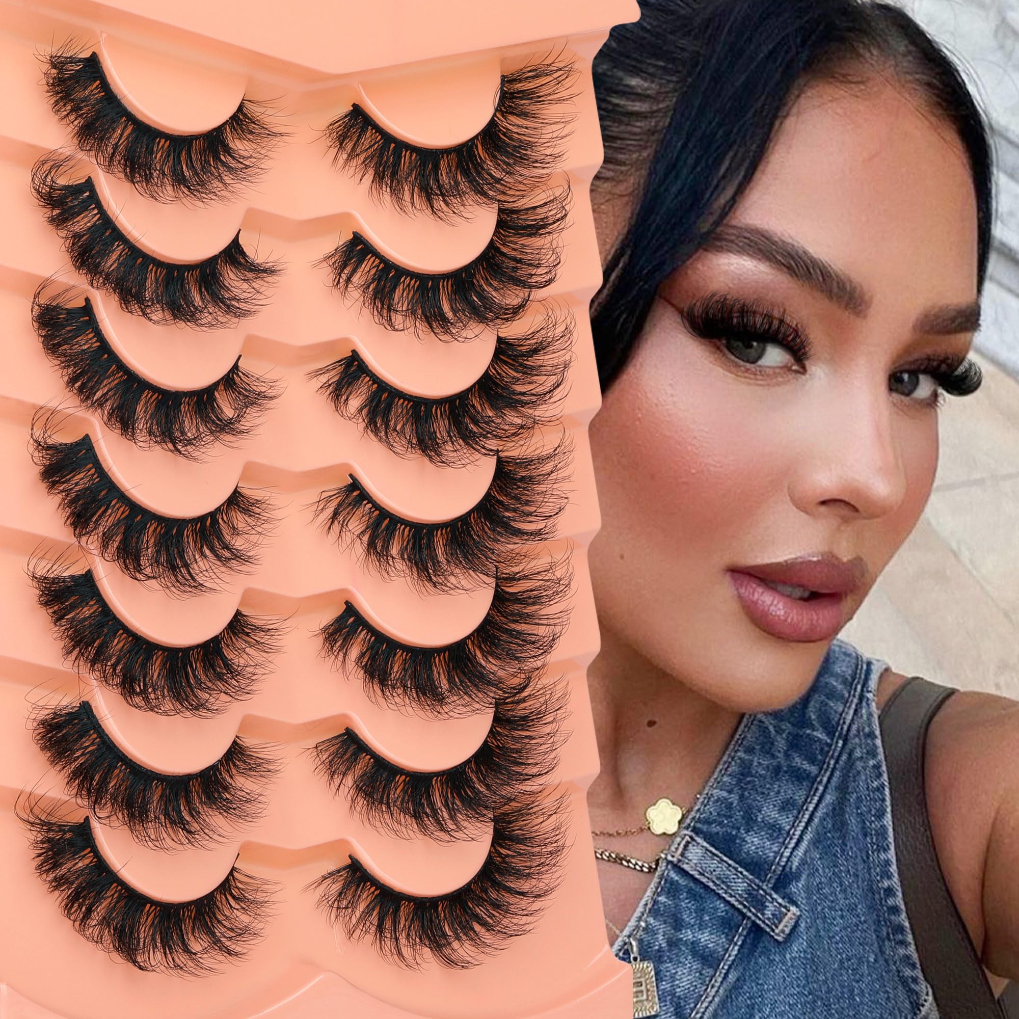 Focipeysa hypoallergenic vegan lashes reduce irritation for sensitive eyes