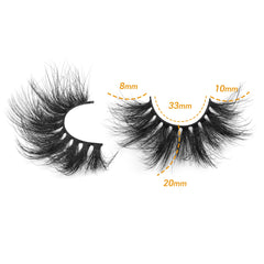 Focipeysa fluffy wispy lashes create a soft, natural look with added volume.