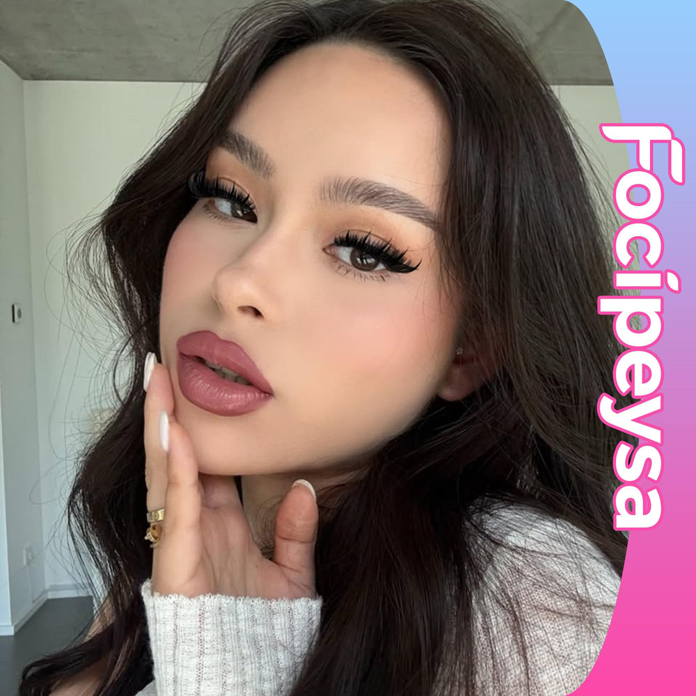 Focipeysa lightweight lashes offer comfortable wear with feather-light feel.