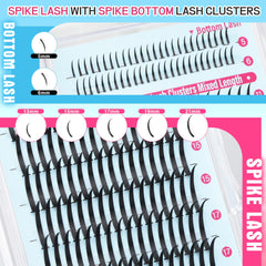 Focipeysa manga-eye spike clusters for versatile at-home styling.