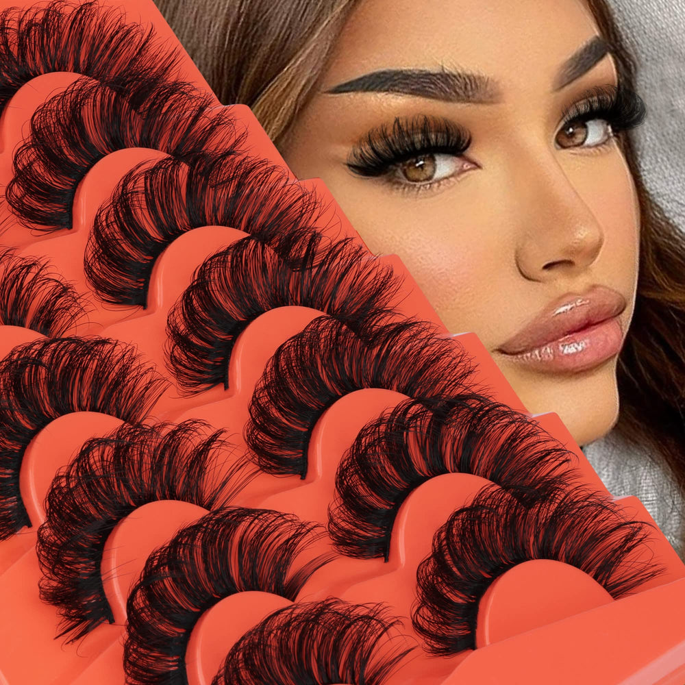 Focipeysa natural wispy 17mm lashes for a seamless daytime look.