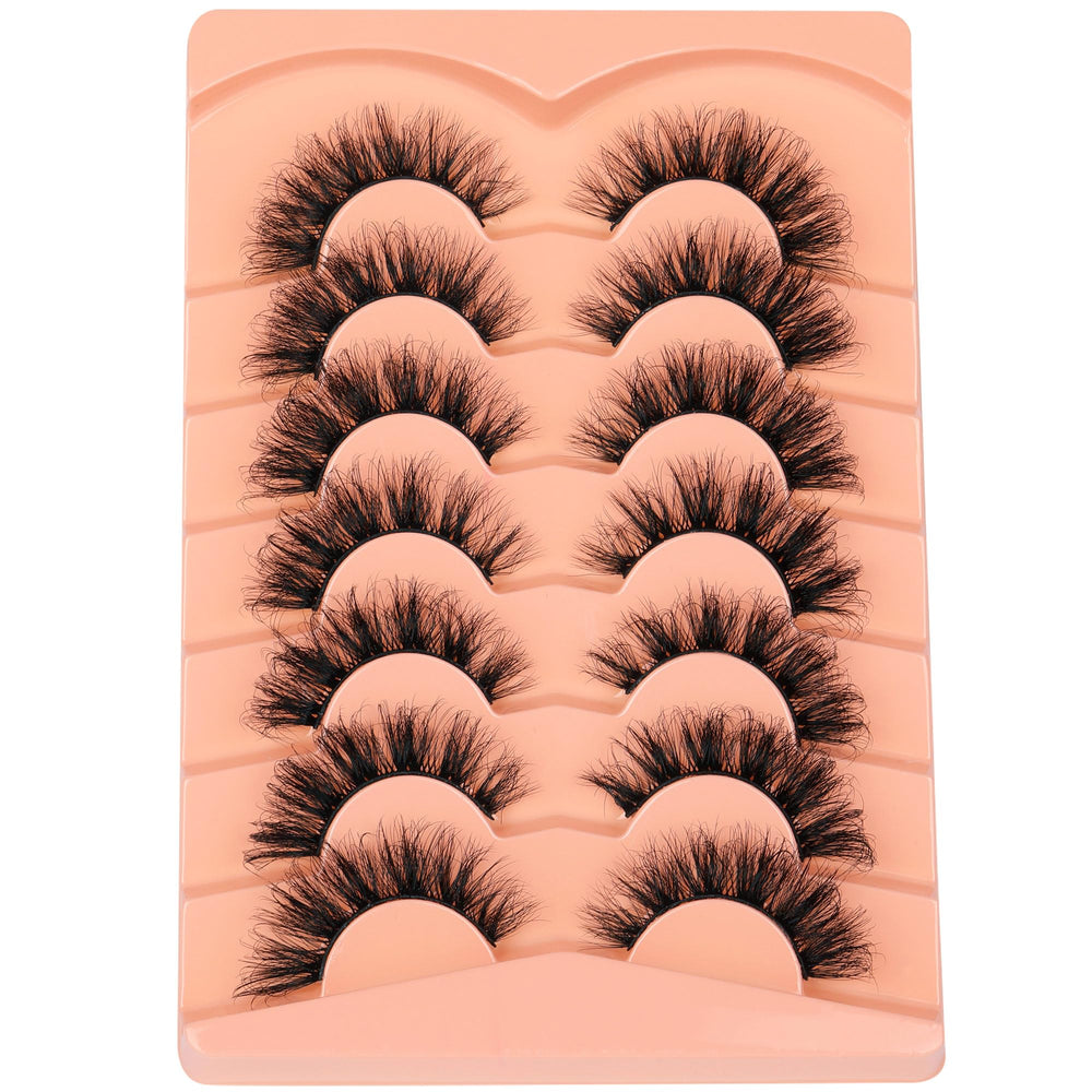 Focipeysa lashes blend with natural lashes for seamless finish