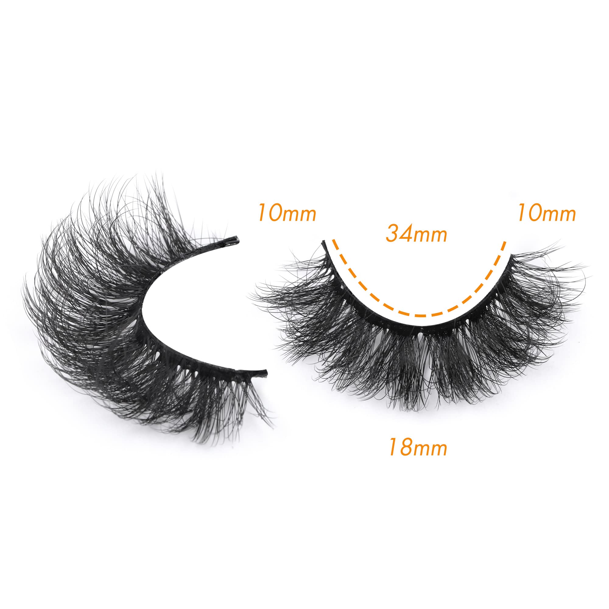 Focipeysa vegan cruelty-free lashes designed for easy reuse.