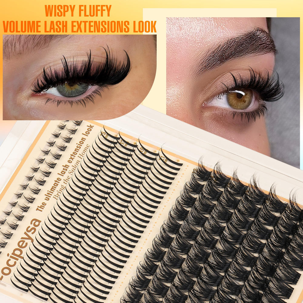 Focipeysa includes lash bond, seal, tweezers, and brush for DIY.