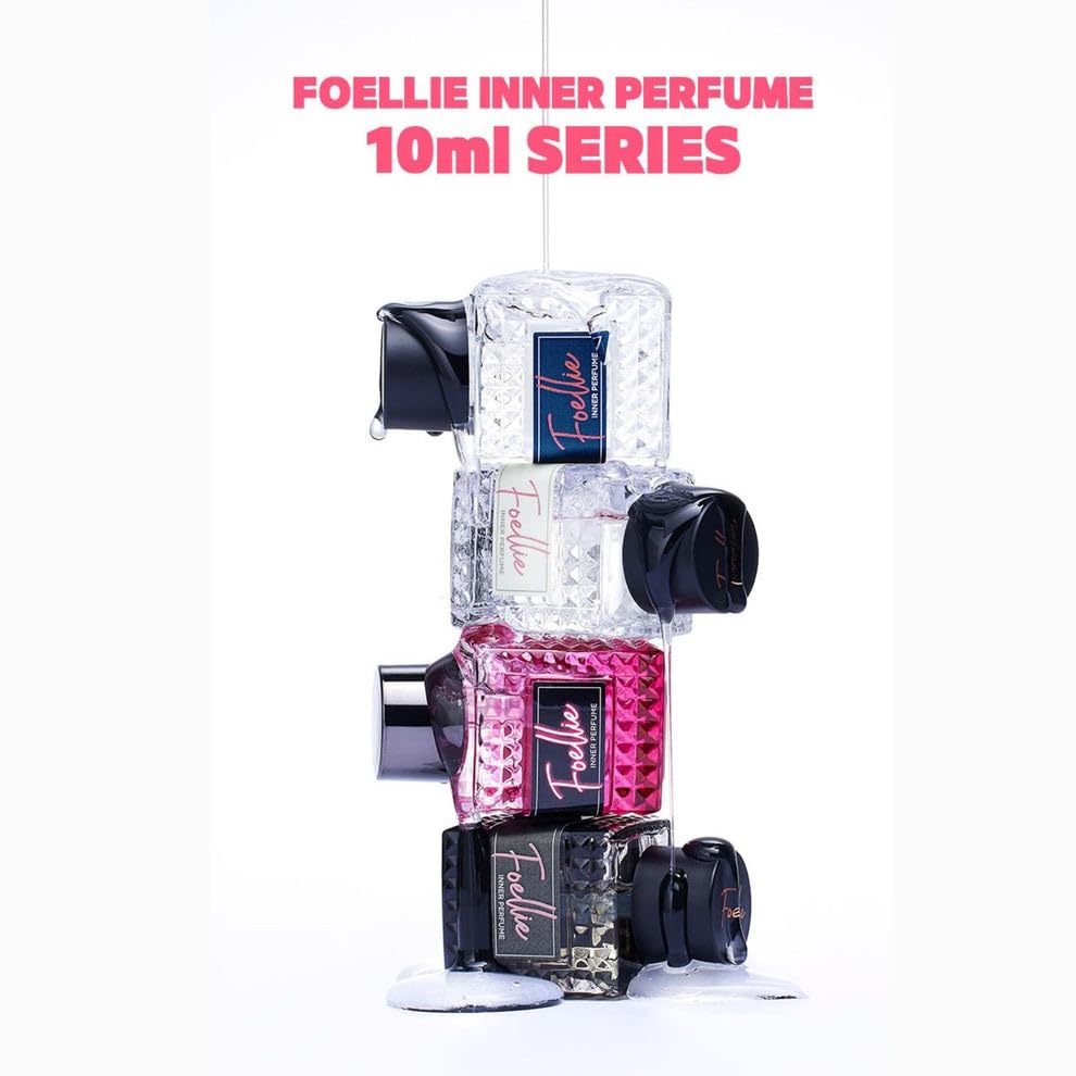 Foellie Eau de Bijou rose scent close-up highlights captivating fragrance.