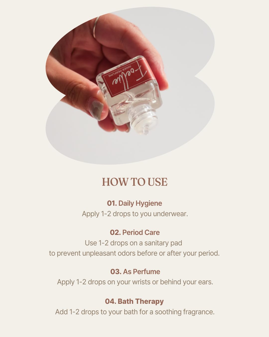 Foellie Eau de Noir compact spray for daily refresh.