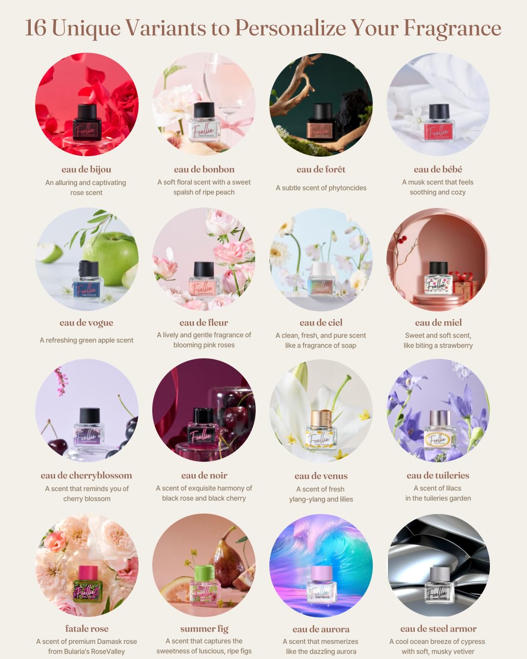 Foellie eau de venus cleansing and refreshing effect on fabrics