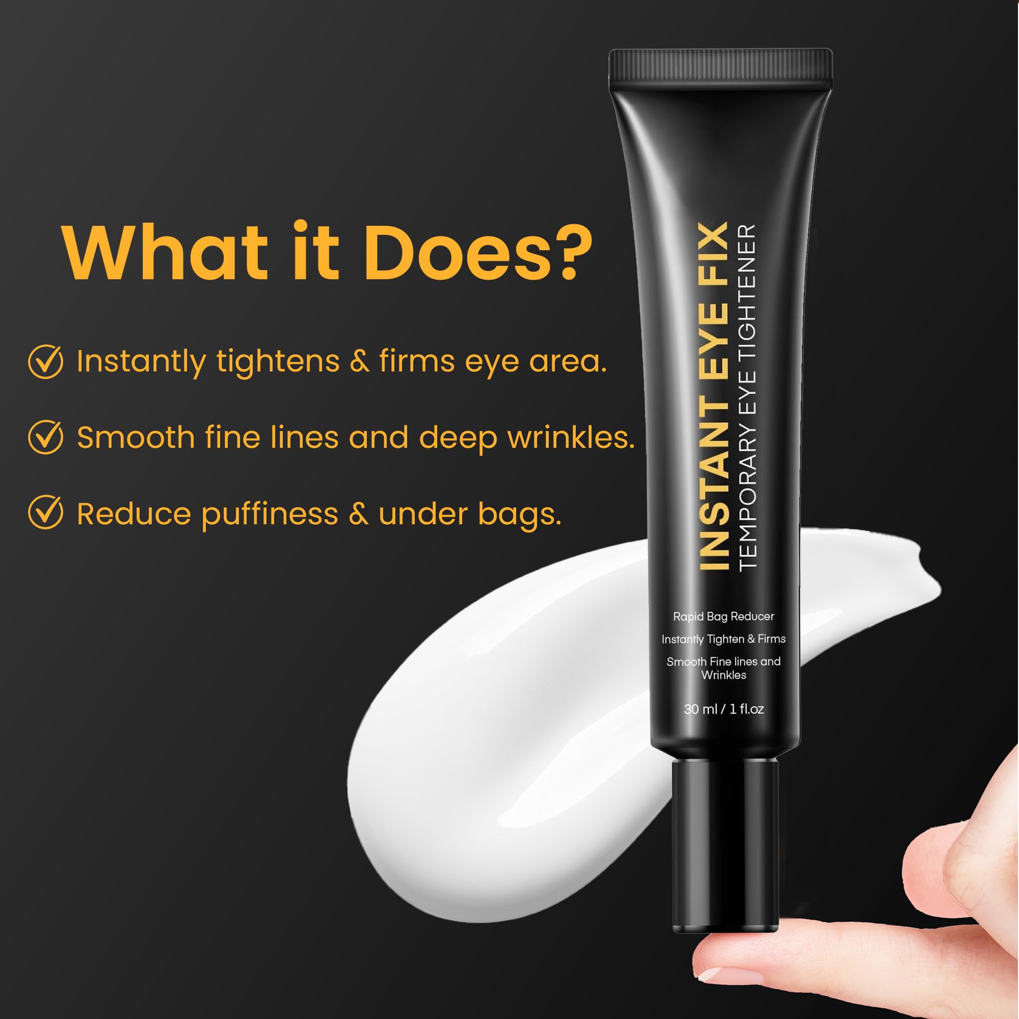 Foffreo eye cream in morning routine for quick under-eye refresh