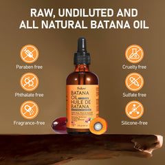 FOIKOO Batana Oil closeup shows raw, unrefined texture for scalp nourishment