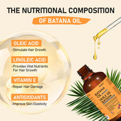 FOIKOO Batana Oil on hair shafts promotes softness and shine