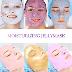 Fokiabin lavender flavor jelly mask with calming scent.