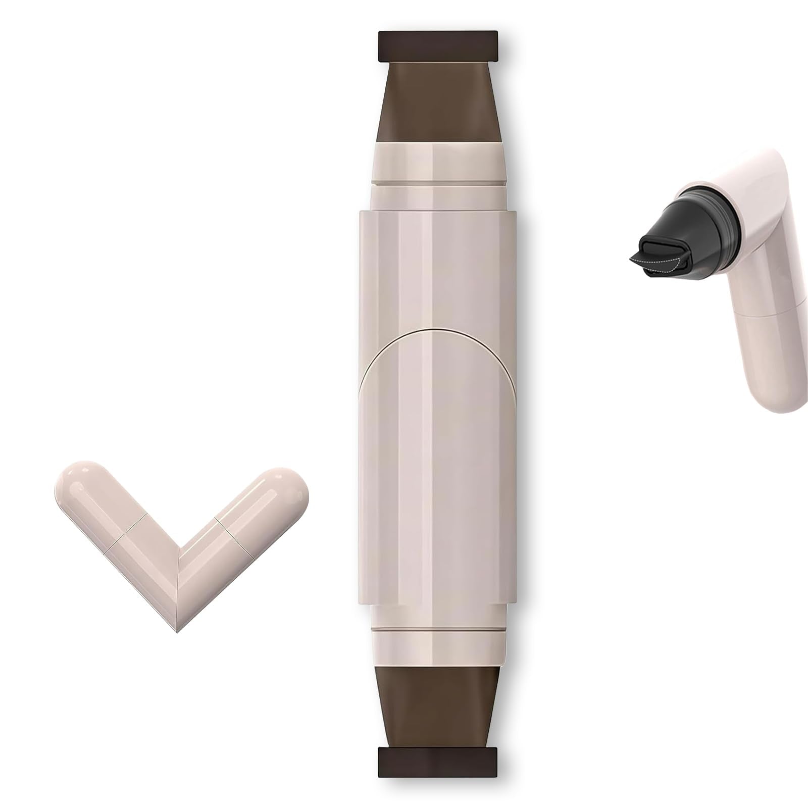 Foldable Eyeliner Stamp cap open shows built-in tip for quick, precise lining.