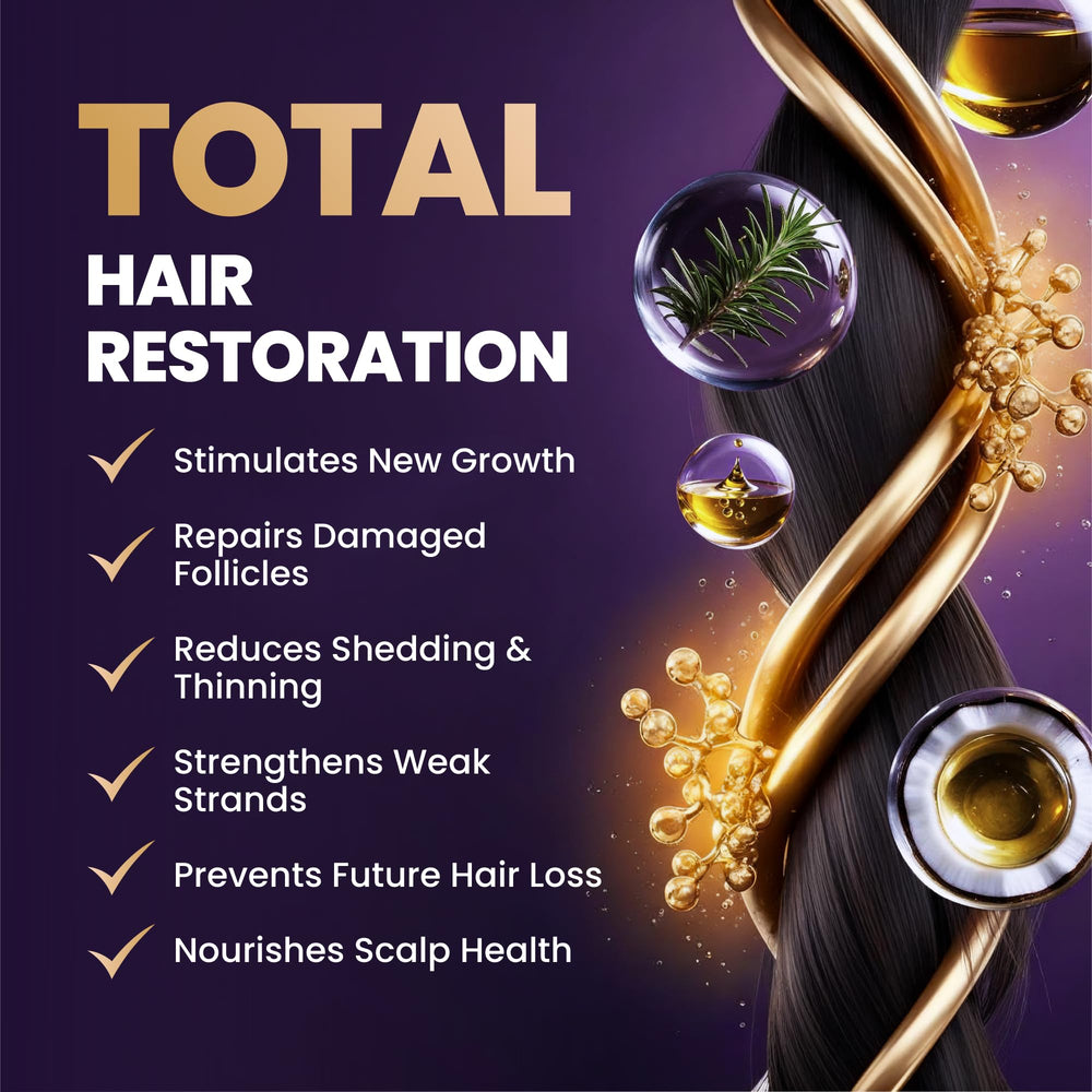 Folicare Biotin-Collagen blend ingredients highlight key actives for nourishing roots and potential shedding support.