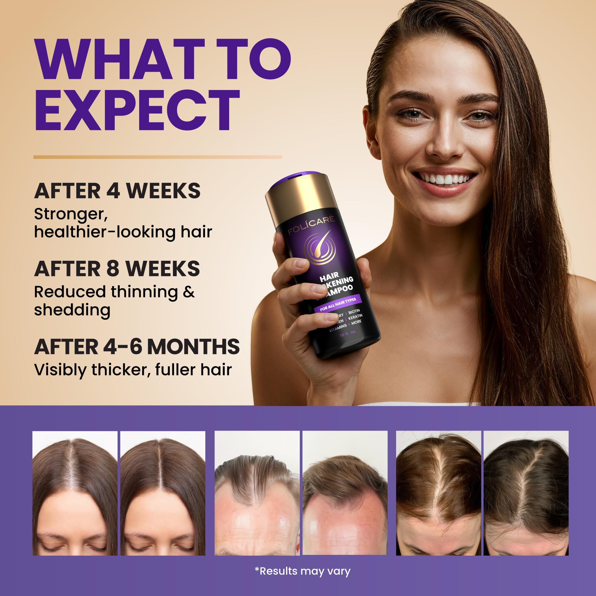 Folicare damaged hair close-up hints at split end repair and revived vitality.