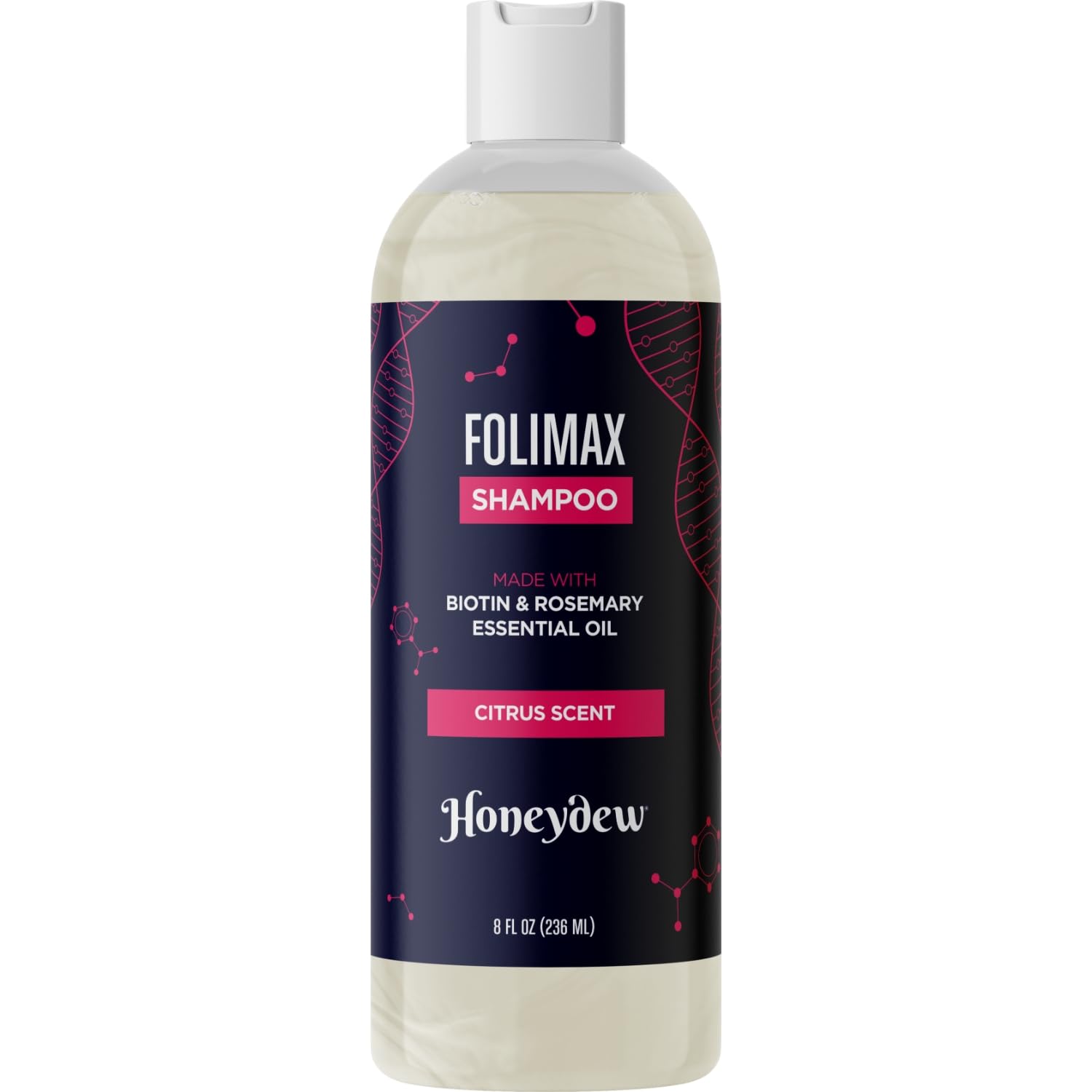 Vegan, sulfate-free badge on Folimax packaging