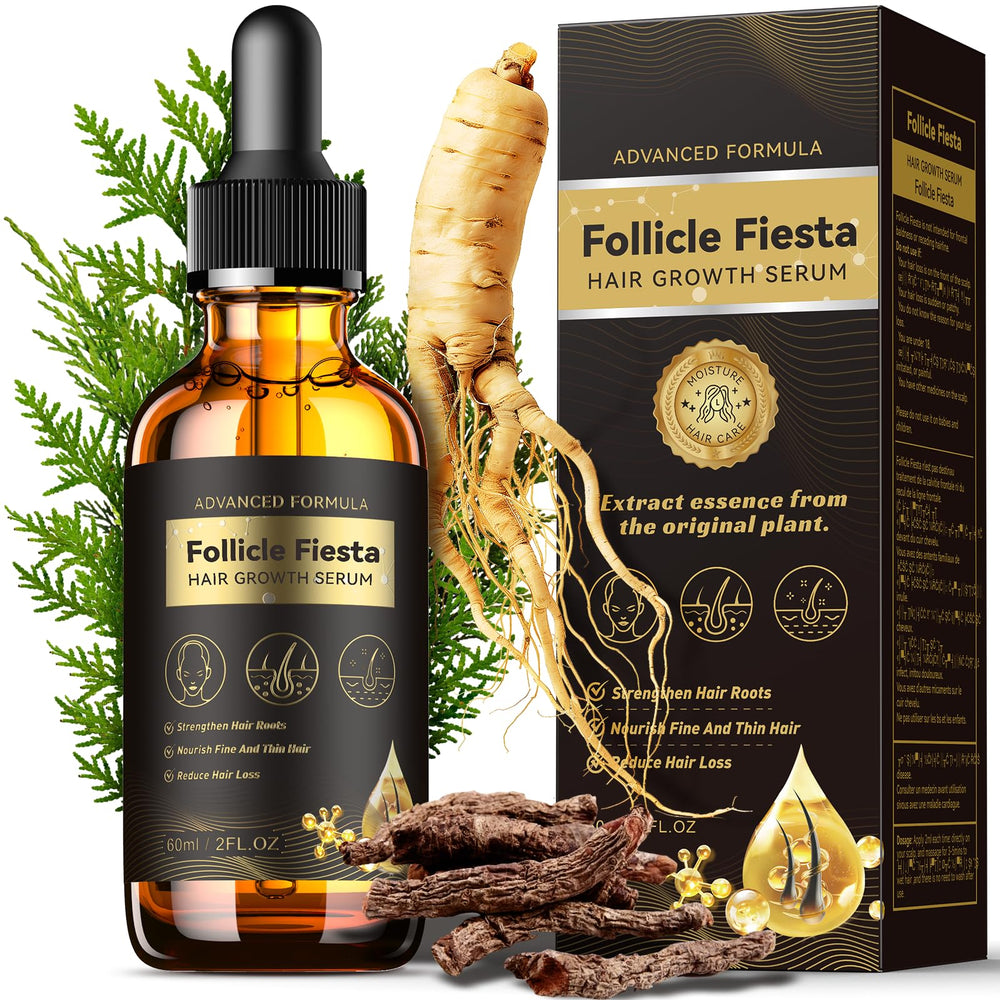 Lifestyle shot of healthy hair after using Folivive serum