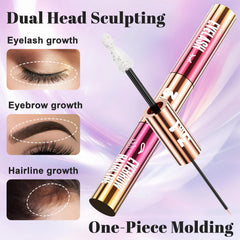 Folivive lash serum close-up highlighting peptide blend for nourishing growth.
