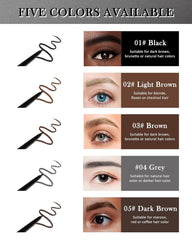 Folki Cosmetic long-wear brow pencil resists smudging and sweat