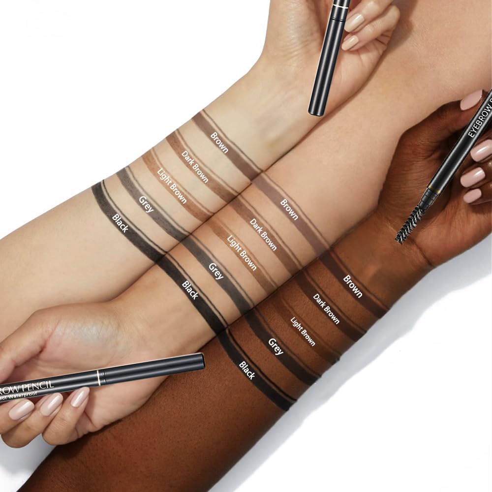 Folki Cosmetic brow spoolie blending end for seamless grooming