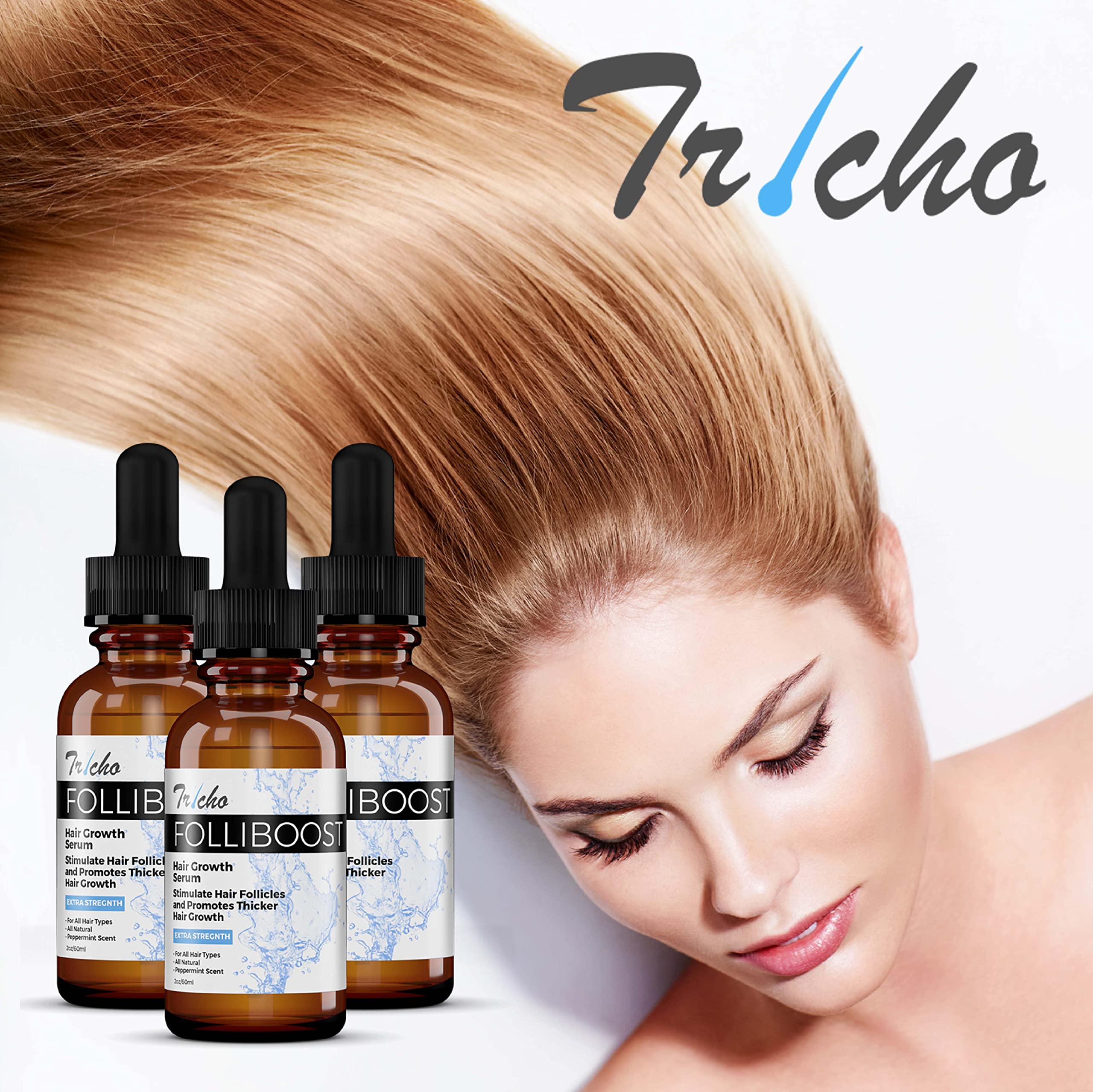 Folliboost healthy-hair-visual shows shine and density with consistent use.