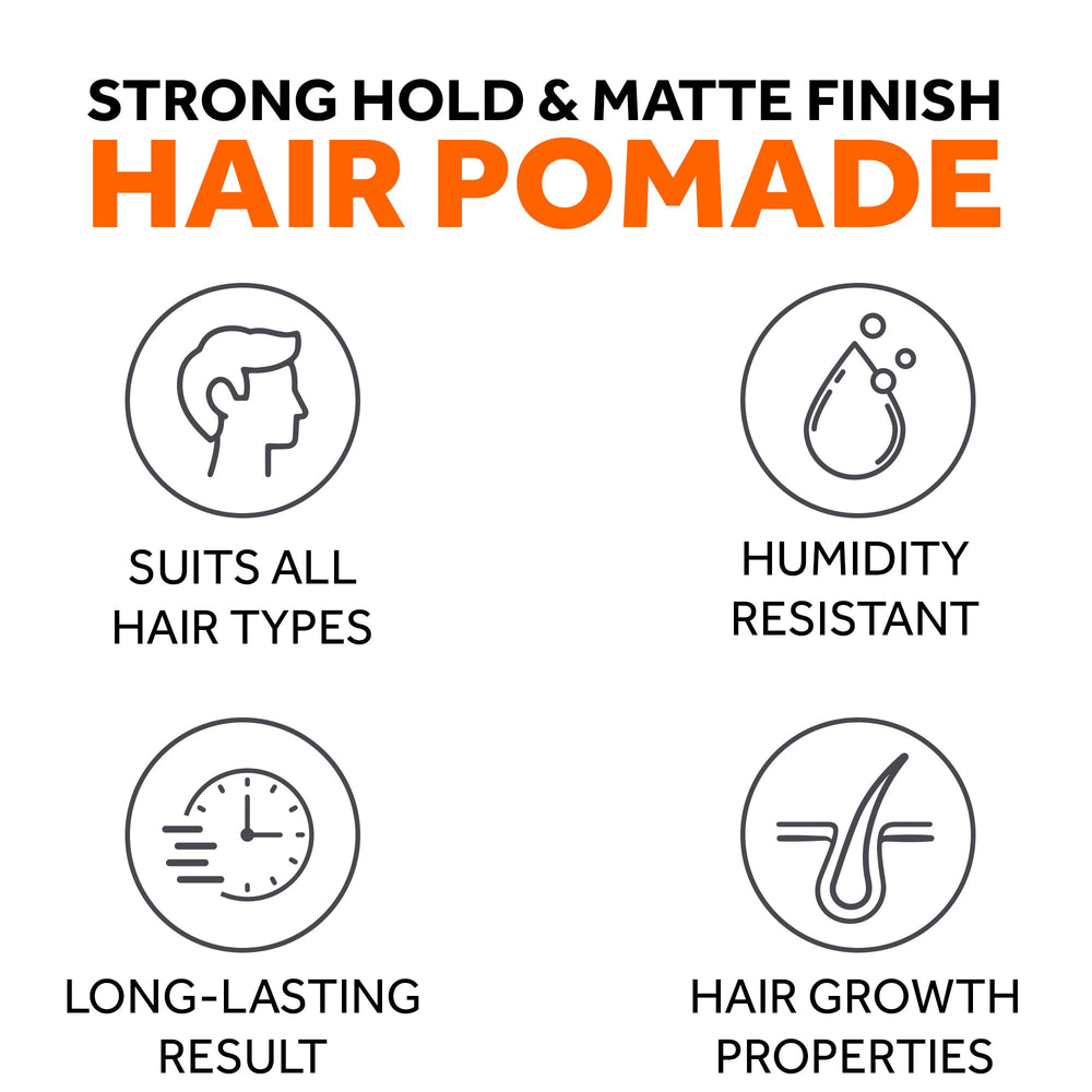 FOLLICLE BOOSTER rinse-friendly pomade shown washing off with water