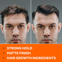 FOLLICLE BOOSTER water-based formula shown for easy wash-off