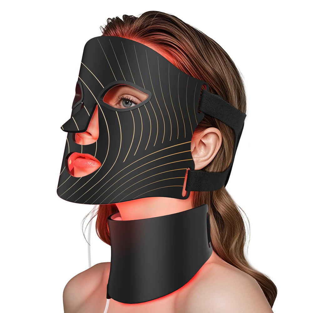 FOLOKE LED mask inner and outer silicone surfaces shown
