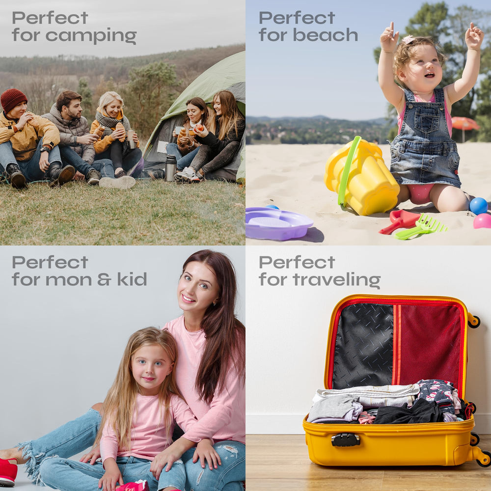 FOMIN 300-sheet supply supports extended trips with lightweight, portable soap