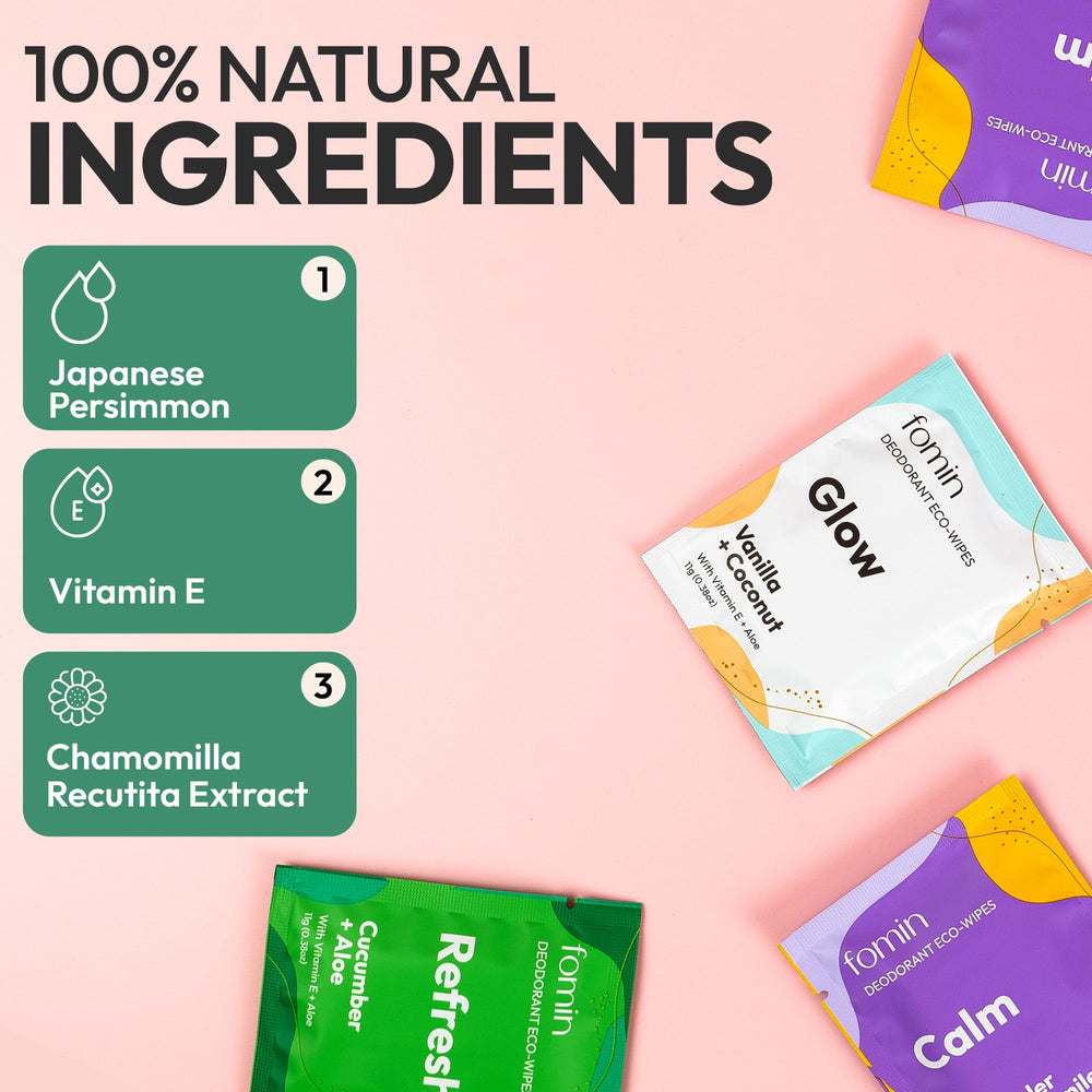FOMIN five-scent collection offers varied options for different moments.