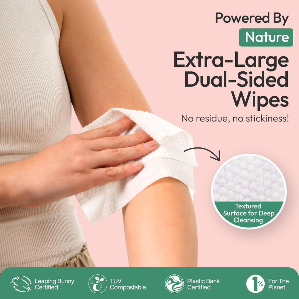 FOMIN purse-size wipes suitable for gym bag or travel kit.