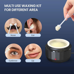 FONESO silicone bowl for easy, hygienic wax removal