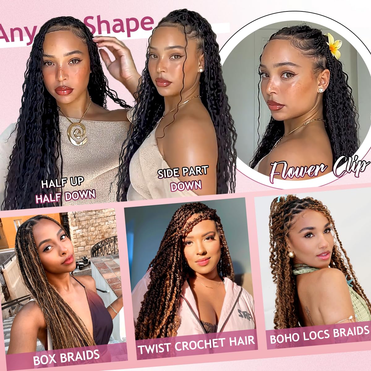 FONFUNY lightweight virgin Remy hair feels silky and scalp-friendly.