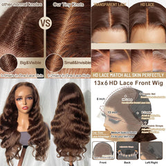 Fongly wig with bleached knots and pre-plucked hairline for natural look.